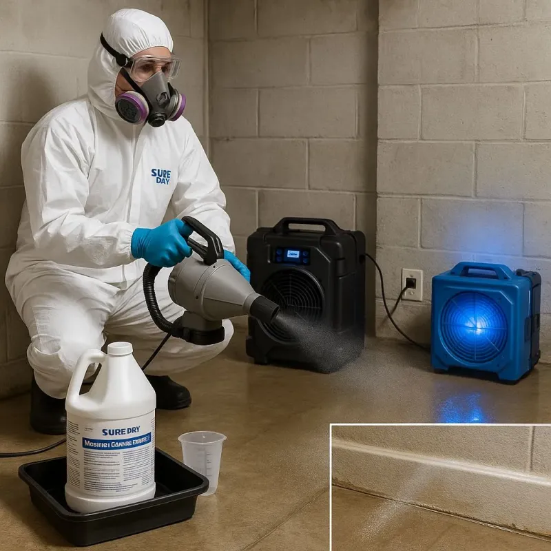 Sanitization and Odor Removal process in Placer County, CA